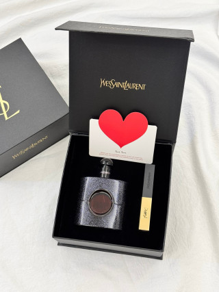 YSL Black Opium Fragrance Gift Set - 50ml with Lipstick view 10