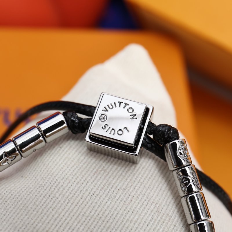 Louis Vuitton Paradise Silver Beaded Adjustable Bracelet view