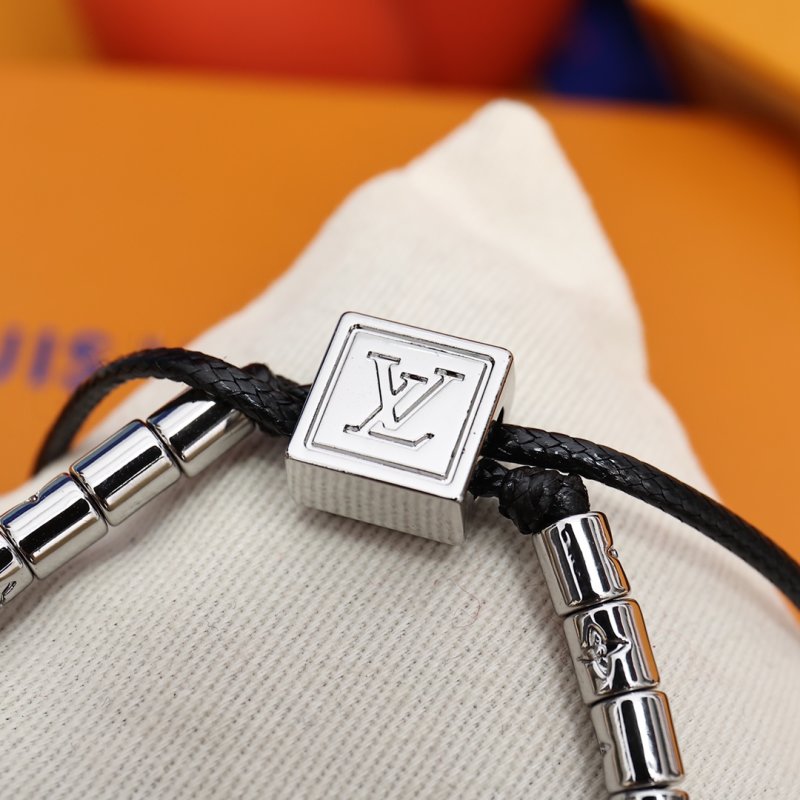 Louis Vuitton Paradise Silver Beaded Adjustable Bracelet view