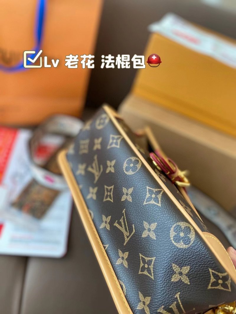 Louis Vuitton Monogram Canvas Baguette Shoulder Bag view