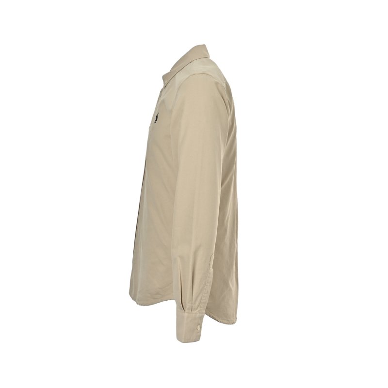 Ralph Lauren Beige Oxford Button-Down Shirt view