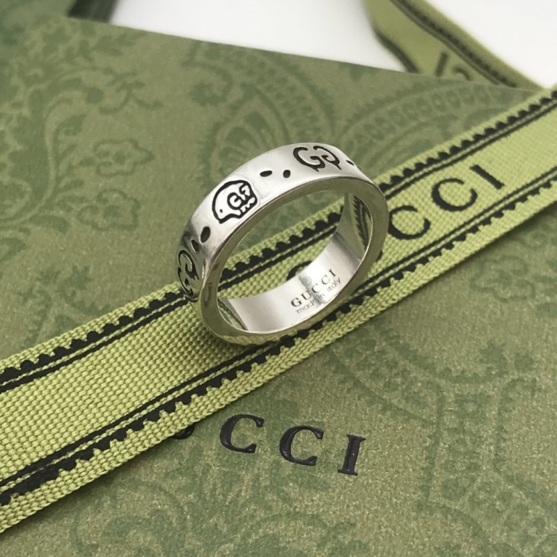 Gucci GG Marmont 925 Silver Ring view