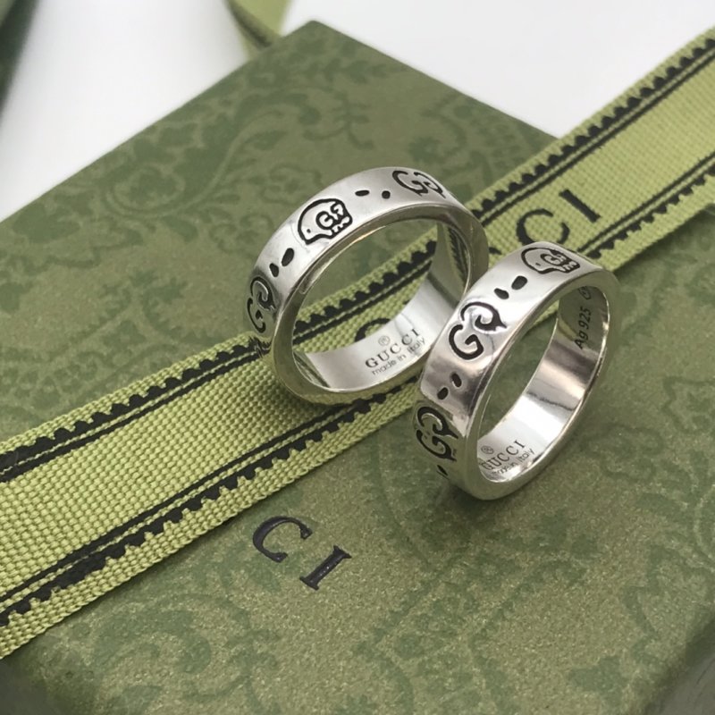 Gucci GG Marmont 925 Silver Ring view