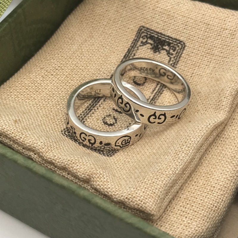 Gucci GG Marmont 925 Silver Ring view