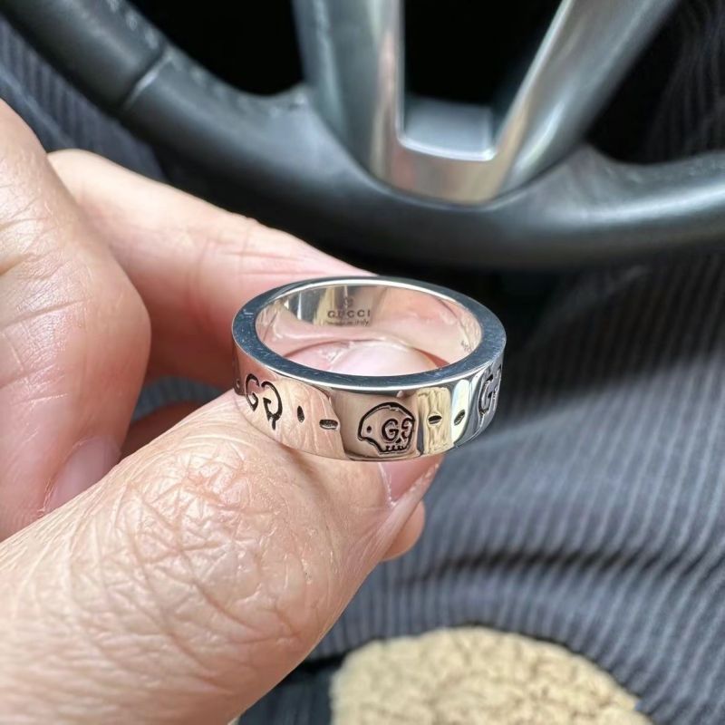 Gucci GG Marmont 925 Silver Ring view