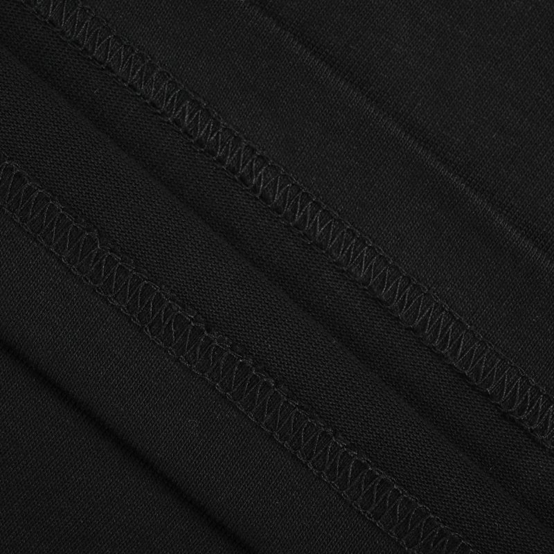 Louis Vuitton Colorful Monogram Embroidered Black T-Shirt view