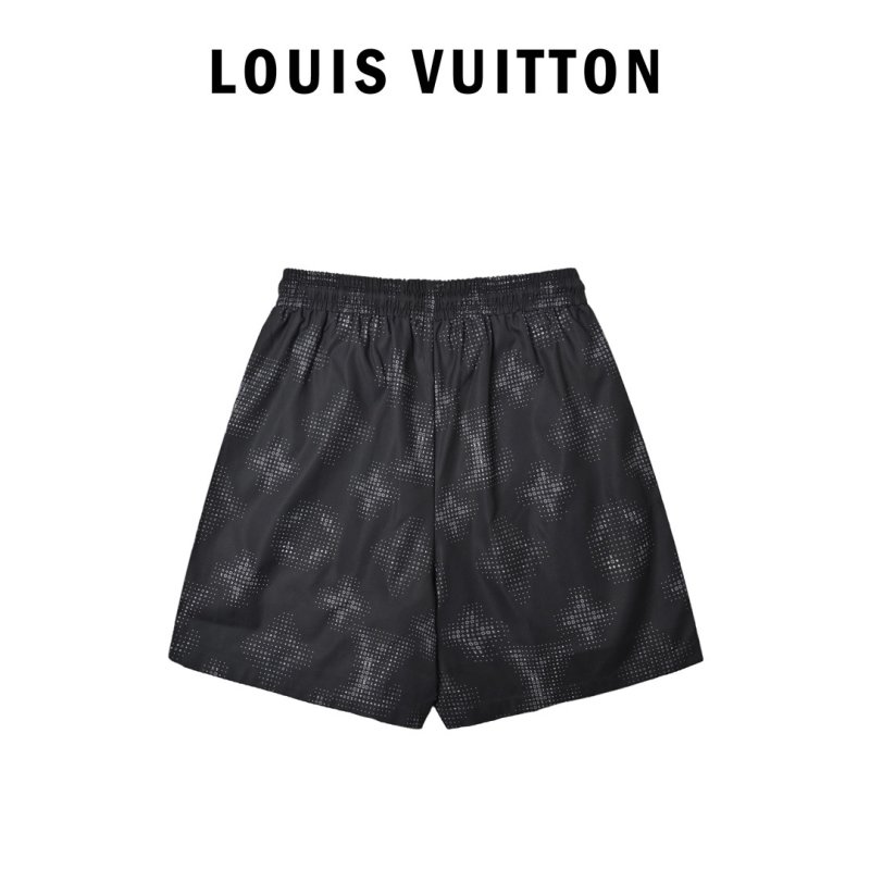 Black Diamond Pattern Swim Shorts view