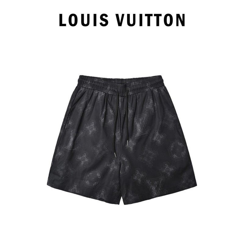 Black Diamond Pattern Swim Shorts view
