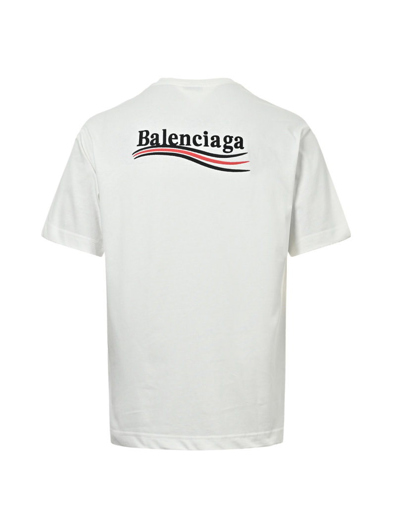 Balenciaga Reversed Logo White T-Shirt view