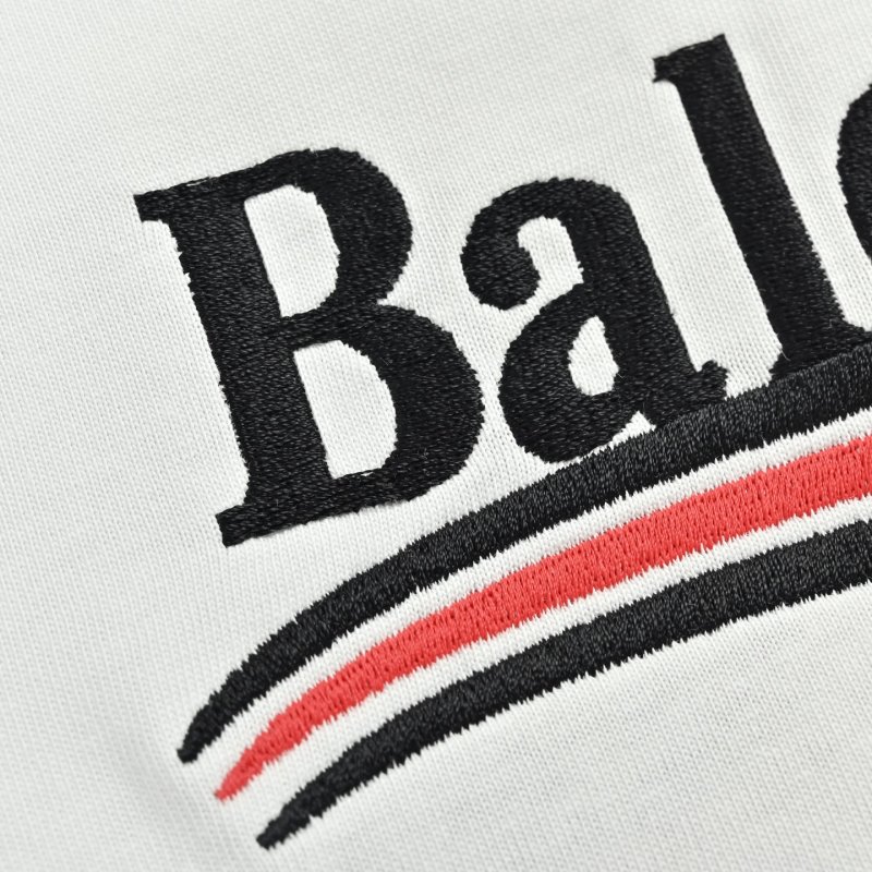 Balenciaga Reversed Logo White T-Shirt view
