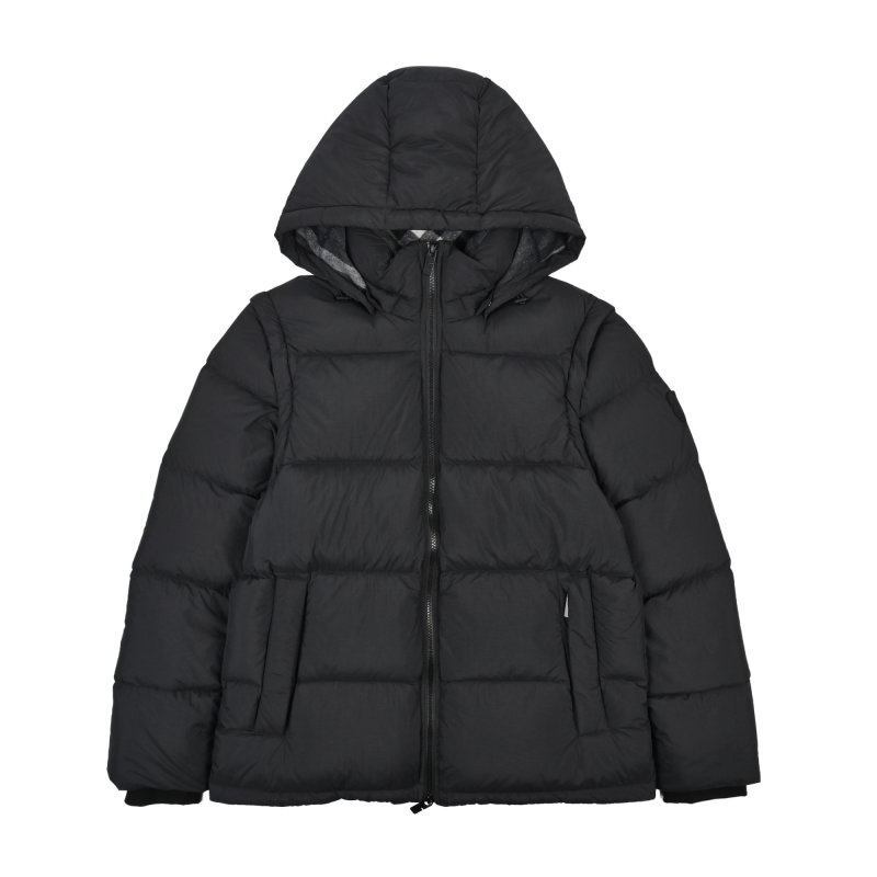 Stone Island Navy Puffer Down Jacket view