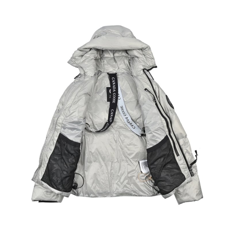 Premium Puffer Down Jacket Beige view