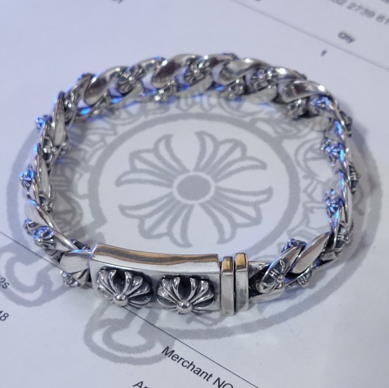 Chrome Hearts Sterling Silver Charm Bracelet view
