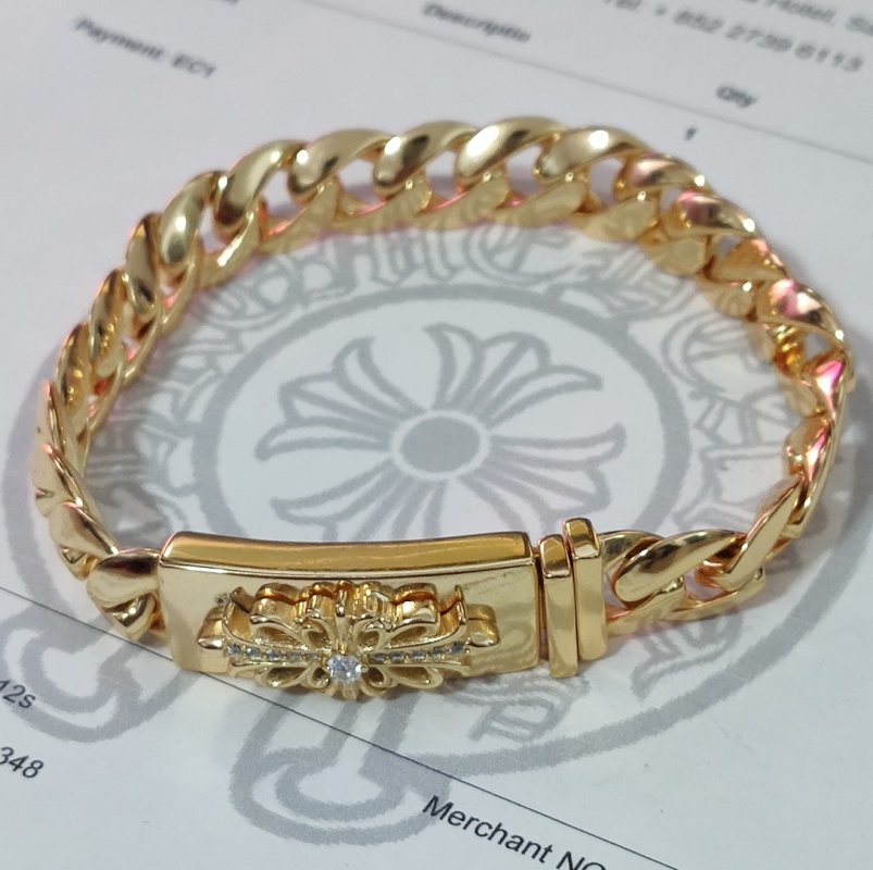 Chrome Hearts Sterling Silver Charm Bracelet view