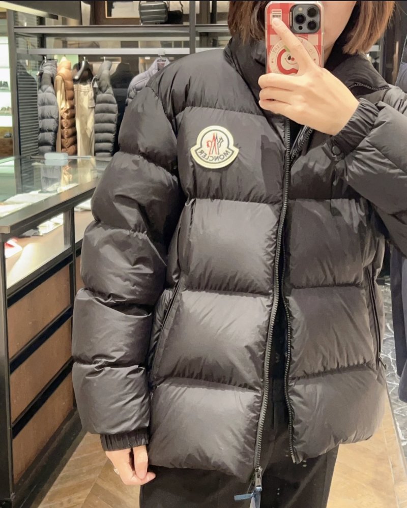 Moncler Light Blue Puffer Down Jacket view
