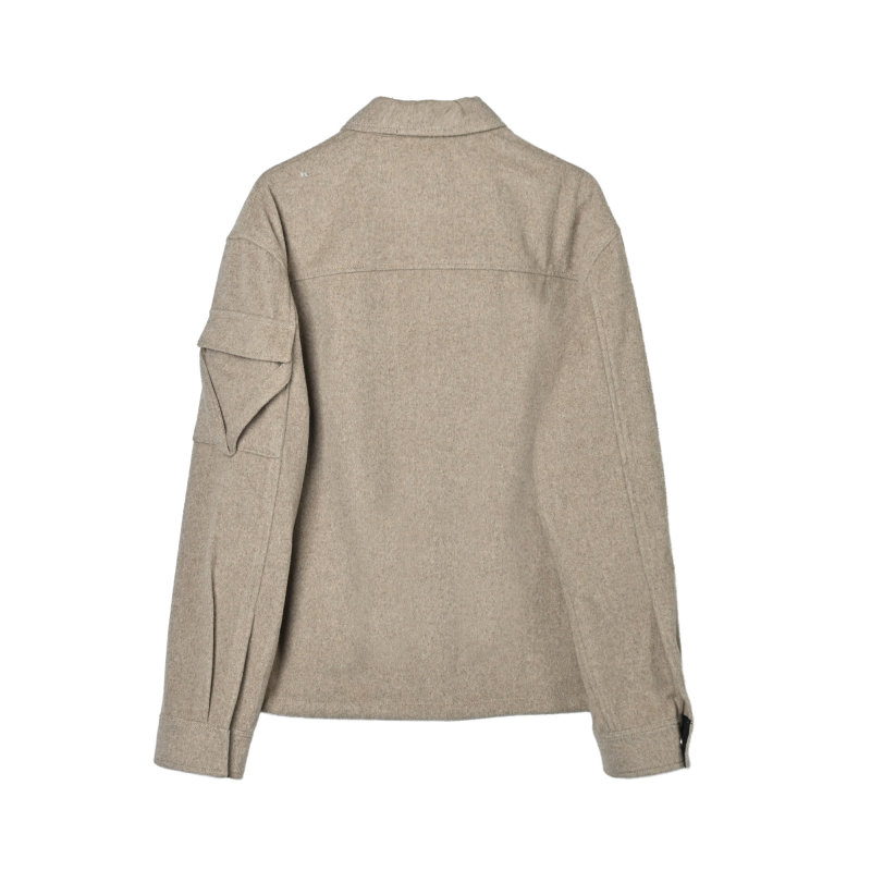 Stone Island Beige Cargo Overshirt Jacket view