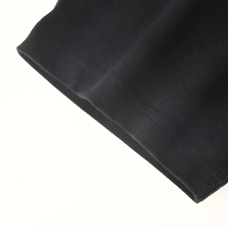Black Newspaper Print T-Shirt with Small Badge view