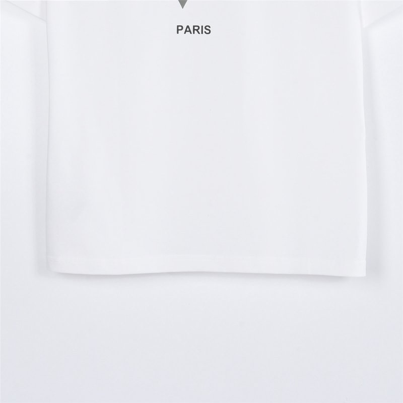 White Oversized Short Sleeve T-Shirt with Star Chest Print view
