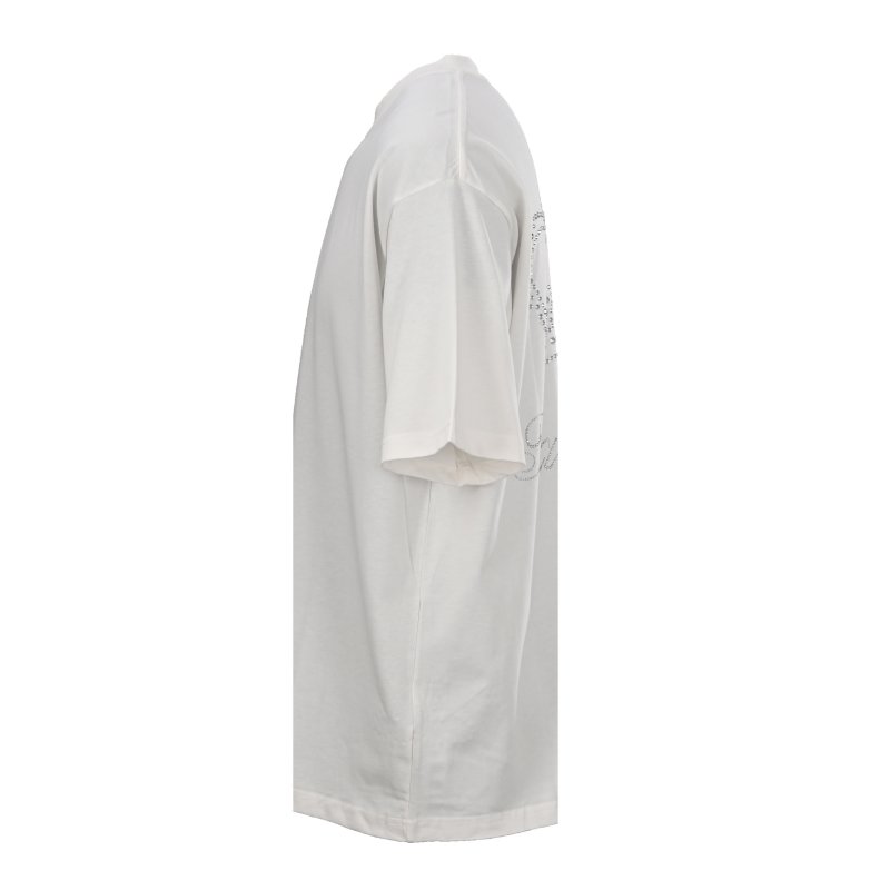 Balenciaga Crown Logo White T-Shirt view