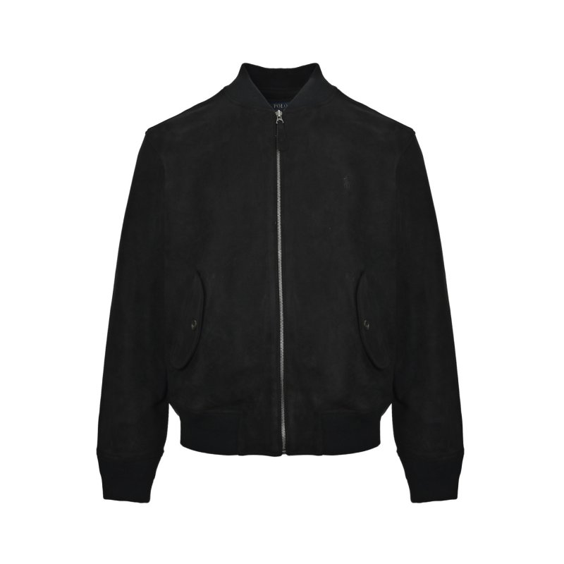 Polo Ralph Lauren Black Harrington Jacket Women's view