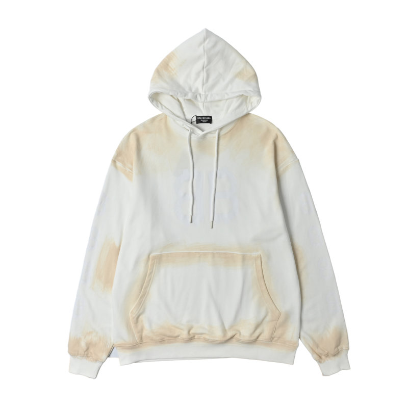 Oversized Cream Pullover Hoodie view