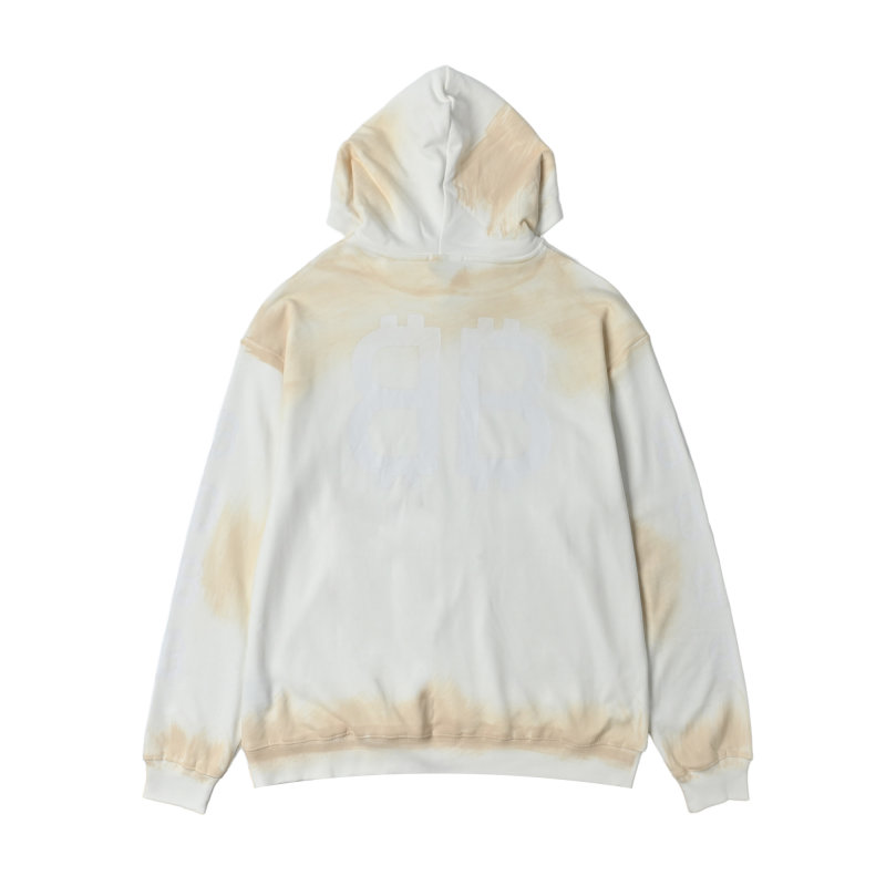 Oversized Cream Pullover Hoodie view