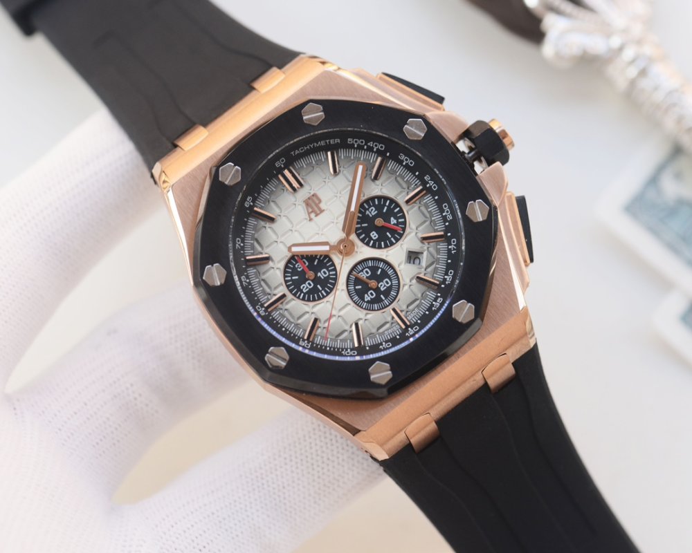 Audemars Piguet Royal Oak Offshore Chronograph 26420 Black Dial view