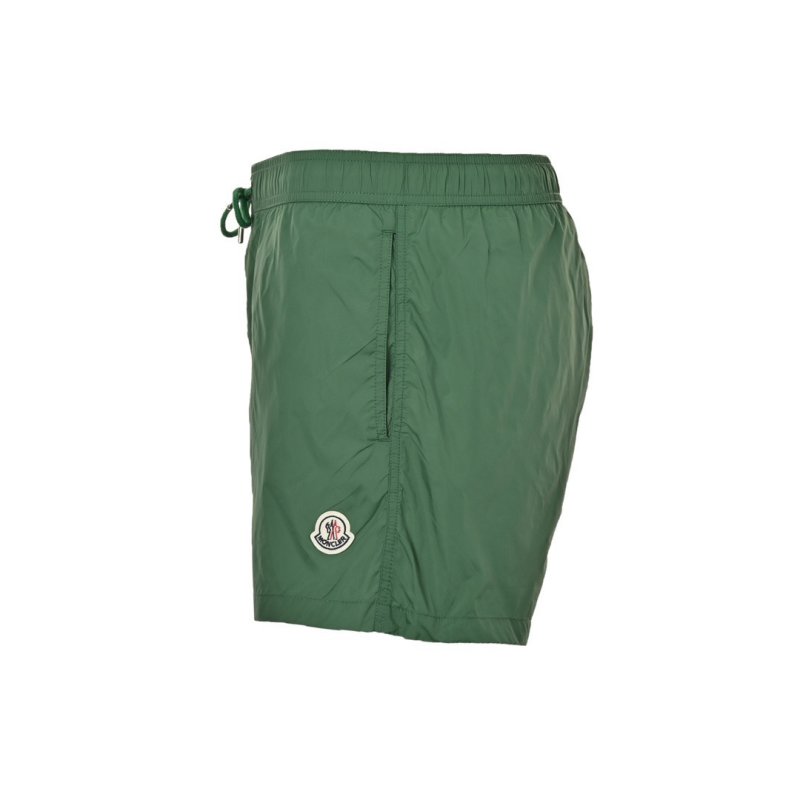 Green Drawstring Shorts view