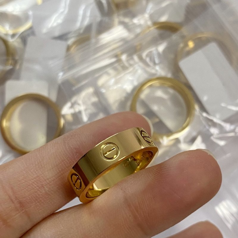 Cartier LOVE Ring Yellow Gold 18K Plated