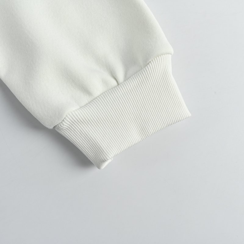 Alexander Wang 25FW Shadow Letter Crew Neck Sweatshirt White view