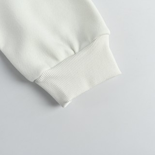 Alexander Wang 25FW Shadow Letter Crew Neck Sweatshirt White view 8