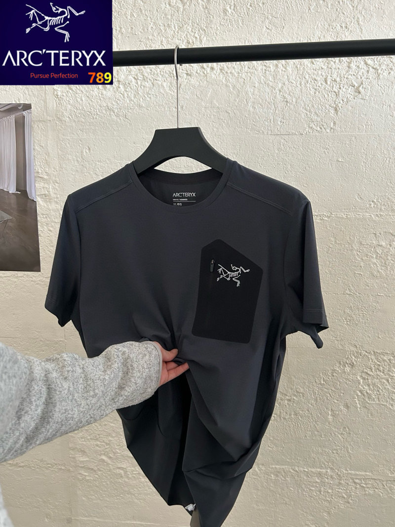Arc'teryx Deep Space Black Short Sleeve T-Shirt