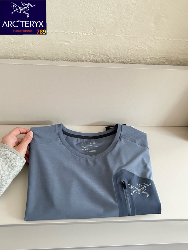 Arc'teryx Deep Space Black Short Sleeve T-Shirt view