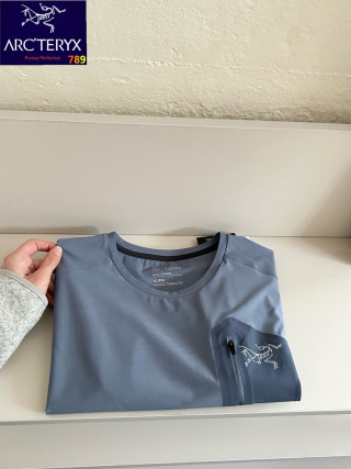 Arc'teryx Deep Space Black Short Sleeve T-Shirt view 4