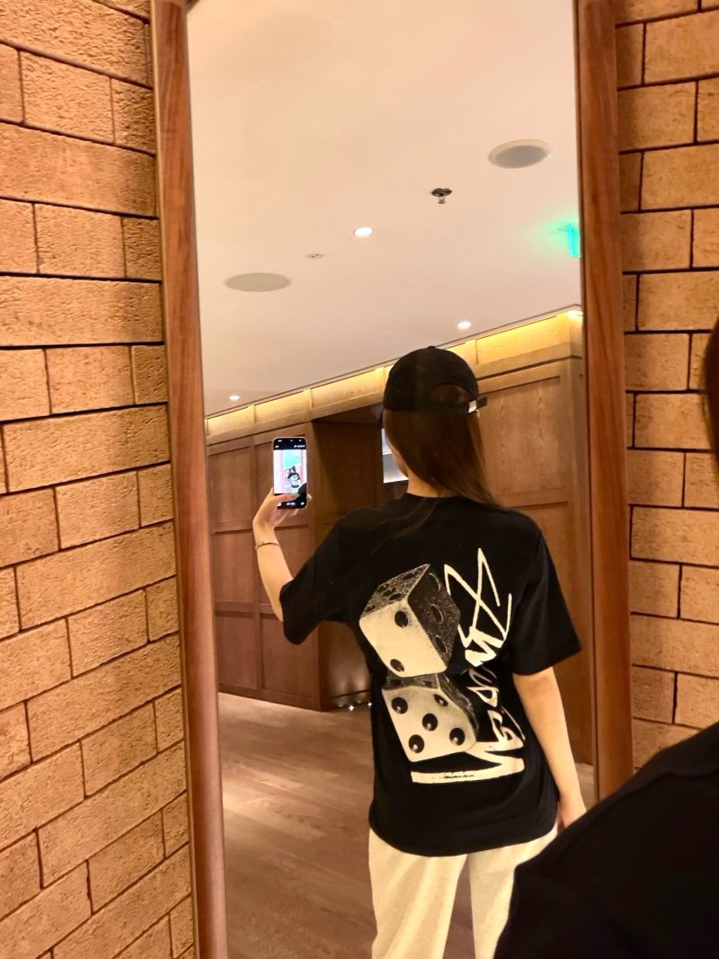 Black Graphic Print Short Sleeve T-Shirt view