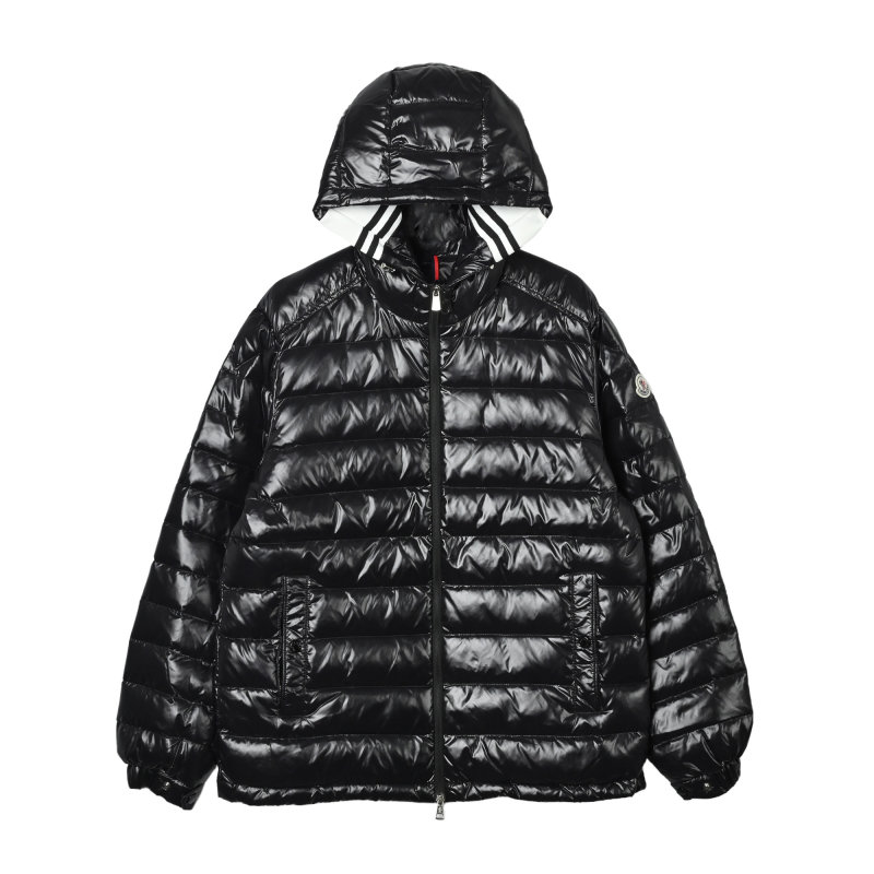 Moncler Black Quilted Down Jacket view