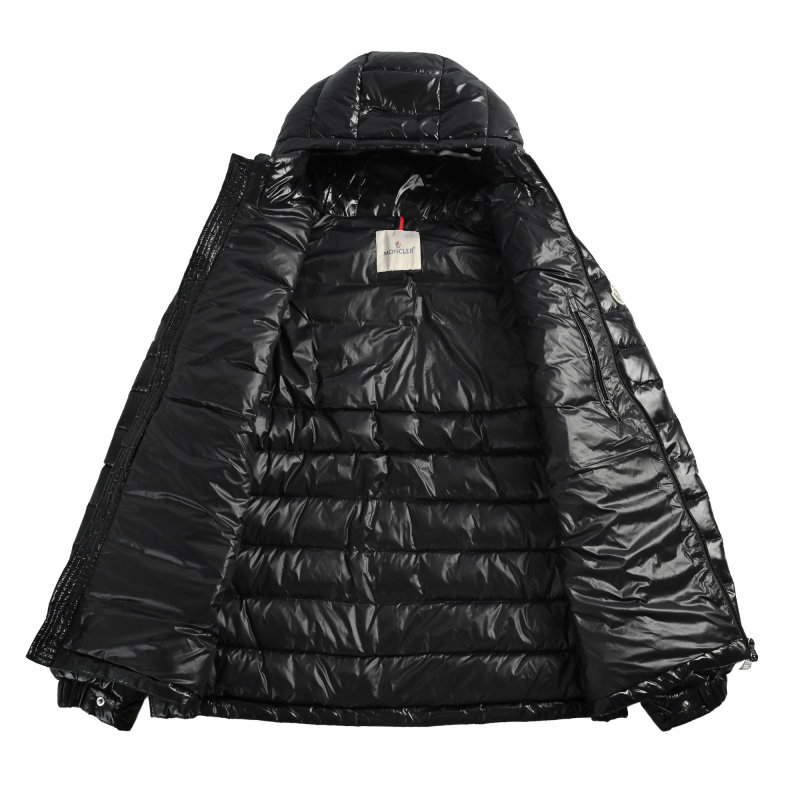 Moncler Black Quilted Down Jacket view