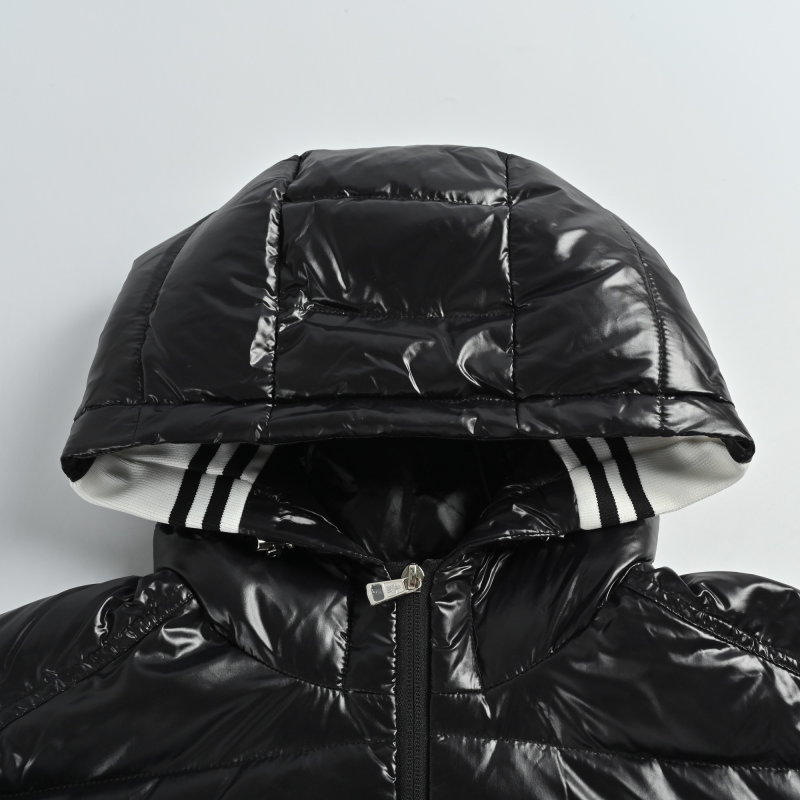 Moncler Black Quilted Down Jacket view