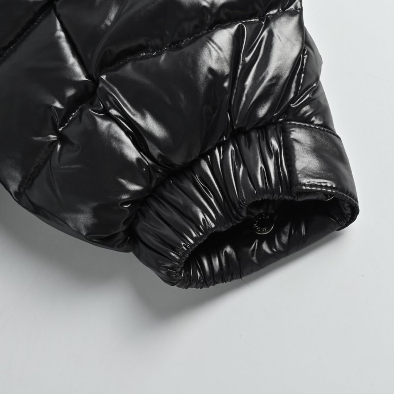 Moncler Black Quilted Down Jacket view