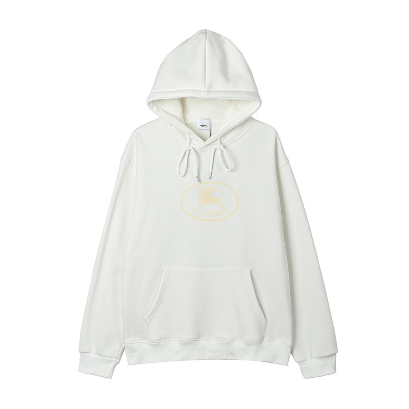 White Oversized Hoodie with Pleated Skirt Detail view