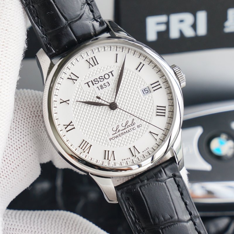 Tissot PRX Powermatic 80 Roman Numeral White Dial Men's Watch