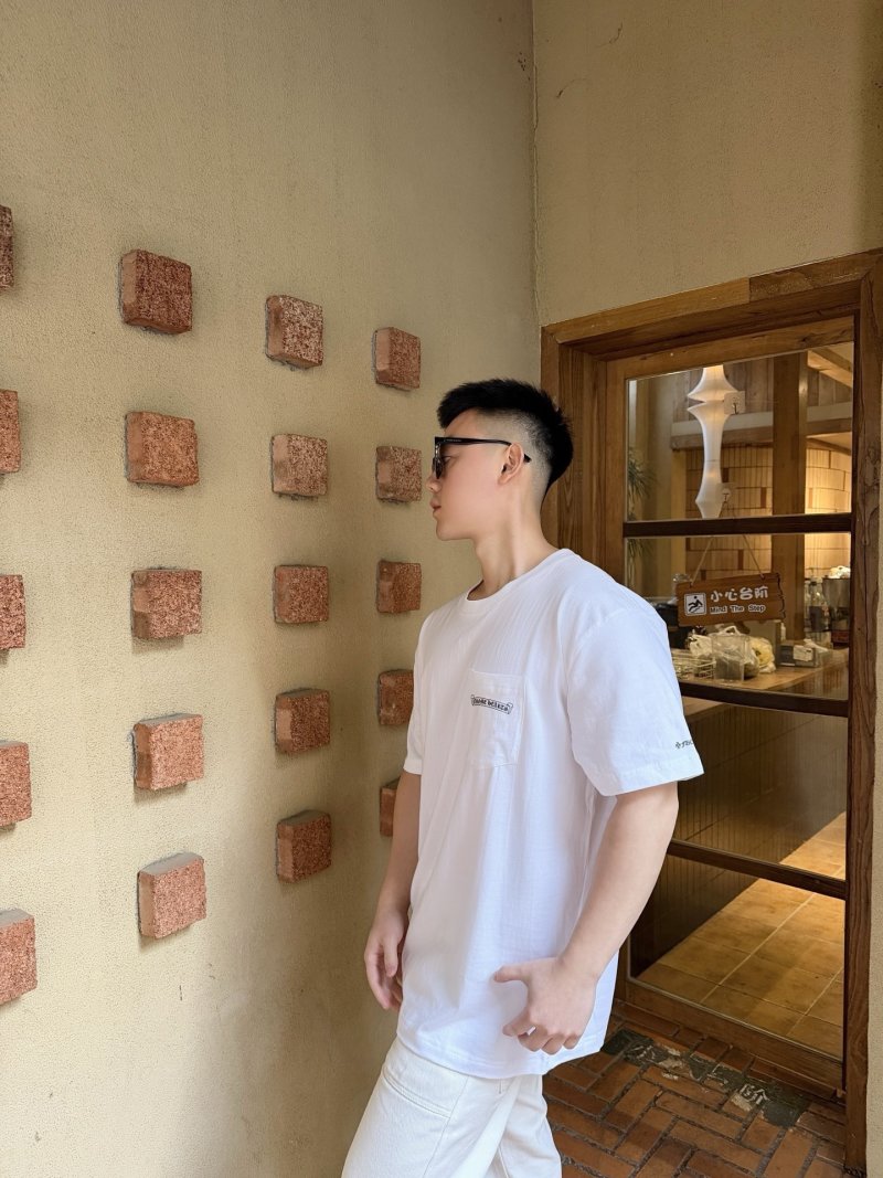 Chrome Hearts White Short Sleeve T-Shirt view