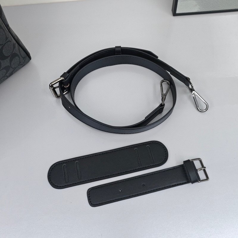 Coach Monogram Travel Bag Black view