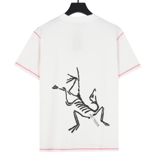Essentials White Short Sleeve T-Shirt with Embroidered Logo view 4