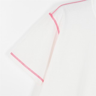 Essentials White Short Sleeve T-Shirt with Embroidered Logo view 7