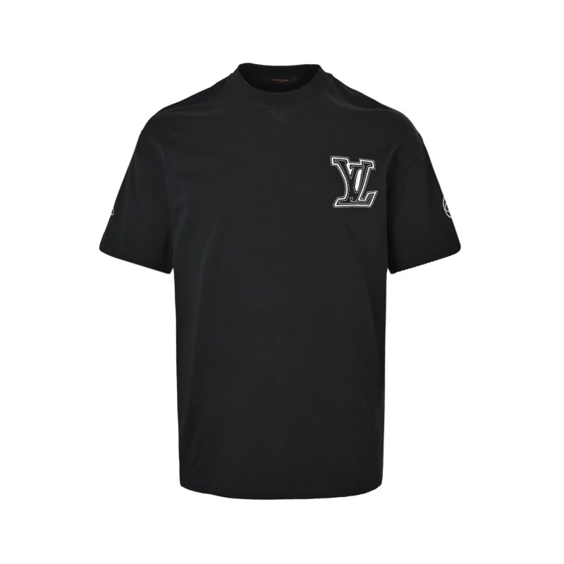 Louis Vuitton Black Short Sleeve Logo T-Shirt view