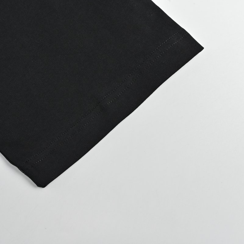 Black Graphic Print Short Sleeve T-Shirt view