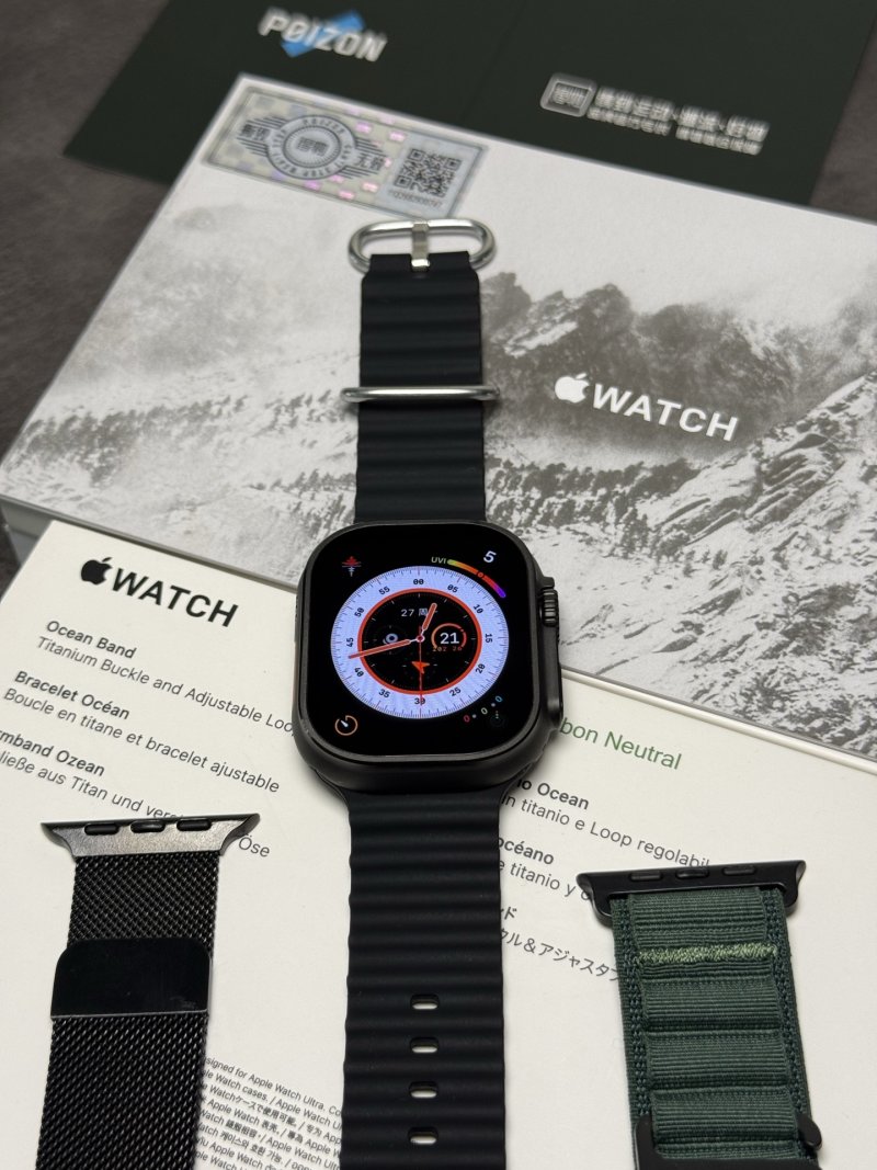 Apple Watch Ultra 3 Smartwatch - Black view