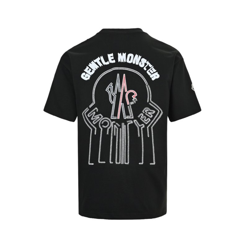 Black Graphic Print Short Sleeve T-Shirt view