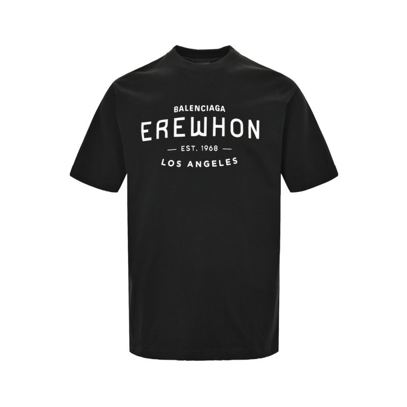 Black Graphic Print Short Sleeve T-Shirt with Streetwear Design view